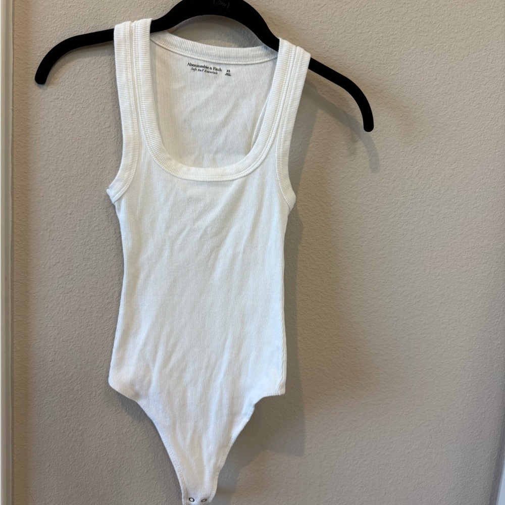Abercrombie & Fitch White Bodysuit